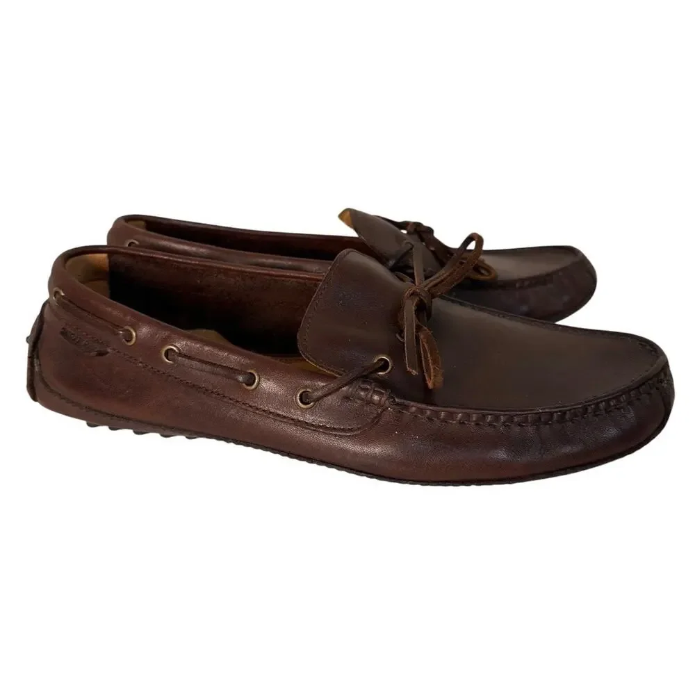 Cole Haan Grant Canoe Camp Moc Leather Driver‎ Loafers Men’s 8M Brown